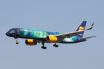 TF-FIU @ LMML - B757 TF-FIU Icelandair in Aurora Special Livery - by Raymond Zammit