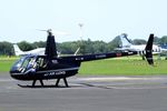 D-HSPR @ EDKB - Robinson R44 Clipper II of Air Lloyd at Bonn-Hangelar airfield during the 51st Grumman Fly-in 2021 - by Ingo Warnecke