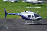 D-HBAD @ EDKB - Bell 206B JetRanger III at Bonn-Hangelar airfield during the 51st Grumman Fly-in 2021 - by Ingo Warnecke