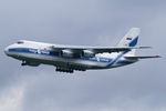 RA-82043 @ LOWW - Volga Dnepr Airlines Antonov An-124-100 - by Thomas Ramgraber