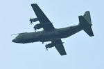 ZH874 @ EGFH - RAF Hercules aircraft coded 874 at 2000 feet. - by Roger Winser