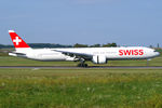 HB-JNE @ LOWW - Swiss International Airlines Boeing 777-300ER - by Thomas Ramgraber