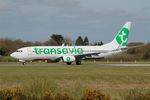 F-GZHT @ LFRB - Boeing 737-85R, Take off run rwy 25L, Brest-Bretagne airport (LFRB-BES) - by Yves-Q