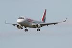 F-HBXC @ LFRB - Embraer 170ST, Short approach rwy 25L, Brest-Bretagne airport (LFRB-BES) - by Yves-Q