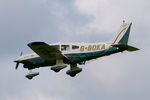 G-BOKA @ EGSH - Lading at Norwich. - by Graham Reeve