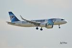 SU-GFP @ EBBR - Short final at Brussels Airport.