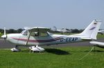 D-EEAP @ EDKB - Cessna (Reims) FR172F Reims Rocket at Bonn-Hangelar airfield during the Grumman Fly-in 2021 - by Ingo Warnecke
