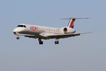 F-GRGK @ LFRB - Embraer EMB-145EU, Short approach rwy 25L, Brest-Bretagne airport (LFRB-BES) - by Yves-Q