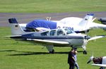 D-EBVZ @ EDKB - Beechcraft F33A Bonanza at Bonn-Hangelar airfield during the Grumman Fly-in 2021
