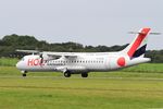 F-HOPA @ LFRB - ATR 72-600, Take off run rwy 25L, Brest-Bretagne airport (LFRB-BES) - by Yves-Q