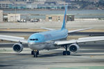 HL8001 @ SFO - Sky Terrace SFO 2021. - by Clayton Eddy