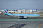 HL8001 @ SFO - Sky Terrace SFO 2021. - by Clayton Eddy
