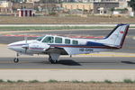 HB-GMM @ LMML - Beechcraft 58 Baron HB-GMM Humanitarian Pilots Initiative - by Raymond Zammit
