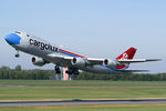 LX-VCF @ LOWW - Cargolux Boeing 747-8R7(F) Not without my mask - livery - by Thomas Ramgraber