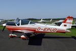 D-EPUD @ EDKB - Bölkow Bo 209 Monsun 160RV at Bonn-Hangelar airfield during the Grumman Fly-in 2021