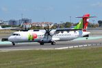 CS-DJA @ LPPT - TAP Express ATR72 for departure - by FerryPNL