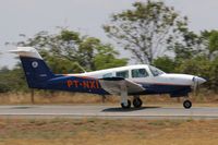 PT-NXI @ SIQE - 1980 Embraer EMB-711ST Corisco II turbo - by PT-NXI