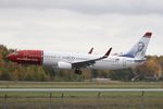 LN-ENQ @ ESSA - RWY 26 - by wijken