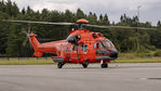 LN-OPL @ ENBR - Taxying in to parking.