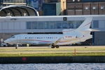 VQ-BXH @ EGLC - Departing from London City. - by Graham Reeve