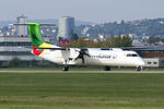 OE-LGL @ LZIB - Camair - Co DeHavilland Canada Dash 8-402Q (ex. Austrian Airlines) - by Thomas Ramgraber