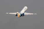 9A-BTE @ LOWG - Trade Air Fokker 100 @GRZ - by Stefan Mager