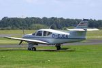 D-EJCA @ EDKB - Rockwell Commander 114B at Bonn-Hangelar airfield during the Grumman Fly-in 2021