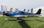 N722AF @ KOSH - Cirrus SR22T - by Mark Pasqualino