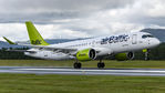 YL-CSN @ ENBR - Landing rwy. 17.