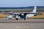 ZG997 @ EGPE - ZG997   Britten-Norman BN-2T-4S Defender AL.2 [4012] (Army Air Corps) Inverness (Dalcross)~G 22/02/2010