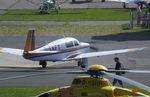 D-EKFT @ EDKB - Mooney M20J 201 at Bonn-Hangelar airfield during the Grumman Fly-in 2021 - by Ingo Warnecke