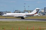 CS-GLY @ LPPT - Netjets BD700 arrived earlier from Botswana and departs here to SFO after refueling. - by FerryPNL