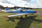 G-JEOL @ EGLK - Slingsby T-67C Firefly at Blackbushe. Ex PH-SGG - by moxy