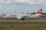HB-JCI @ LMML - Bombardier CS300 HB-JCI Swiss - by Raymond Zammit