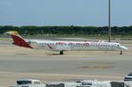 EC-MRI @ LEBL - Air Nostrum CL1000 in Iberia regional colors - by FerryPNL