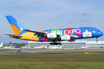 A6-EEU @ LOWW - Emirates Airbus A380-861 Dubai Expo - livery - by Thomas Ramgraber