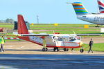 G-AXUB @ EGSH - Arriving at Norwich for paintwork, pushed to spray shop. - by keithnewsome