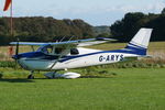 G-ARYS @ X3CX - Just landed at Northrepps.