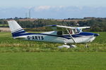 G-ARYS @ X3CX - Just landed at Northrepps.nded at Northrepps.