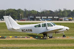 N248M @ KOSH - Beech 95-B55 Baron (T-42A)  C/N TC-558, N248M - by Dariusz Jezewski www.FotoDj.com