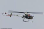 N2490B @ KOSH - Bell 47G-2  C/N 1516, N2490B