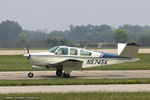 N5745K @ KOSH - Beech S35 Bonanza  C/N D-7555, N5745K - by Dariusz Jezewski www.FotoDj.com