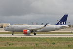SE-ROC @ LMML - A320 SE-ROC SAS - by Raymond Zammit