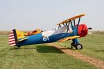 N12FR @ KGBG - At the Stearman Fly -in - by Glenn E. Chatfield