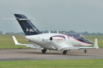 F-HLTT @ EGSH - Leaving Norwich for Majorca.