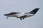 F-HLTT @ EGSH - Landing at Norwich. - by Graham Reeve