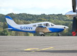 G-CKVV @ EGTF - Piper PA-28-181 Cherokee Archer II at Fairoaks. Ex HB-PCZ