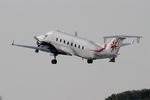 F-HBCC @ LFRB - Beech 1900D, Take off rwy 25L, Brest-Bretagne airport (LFRB-BES) - by Yves-Q