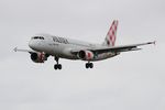 EC-NOY @ LFRB - Airbus 320-214, Short approach rwy 25L, Brest-Bretagne airport (LFRB-BES) - by Yves-Q