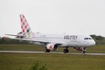 EC-NOY @ LFRB - Airbus 320-214, Taxiing rwy 25L, Brest-Bretagne airport (LFRB-BES) - by Yves-Q